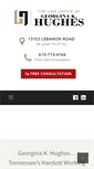 Mobile Screenshot of gkhugheslaw.com